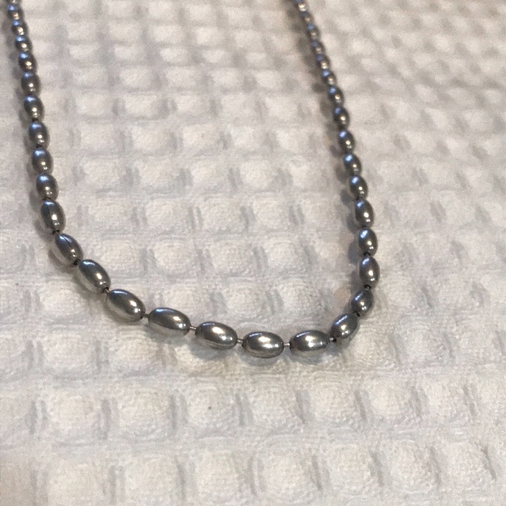 Vintage Sterling Necklace - Picture 3 of 8
